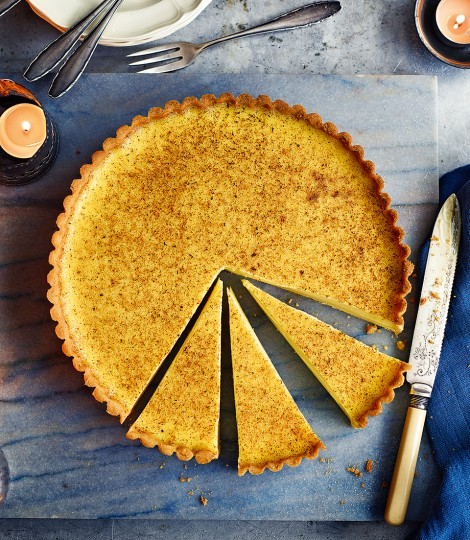 Classic custard tart