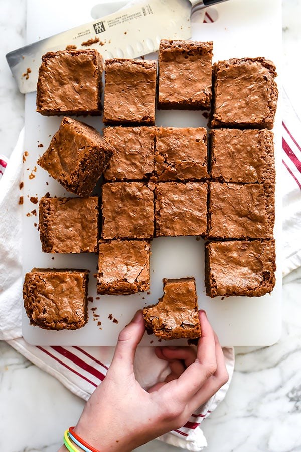 Classic dark chocolate brownie [Fat Witch Bakery]