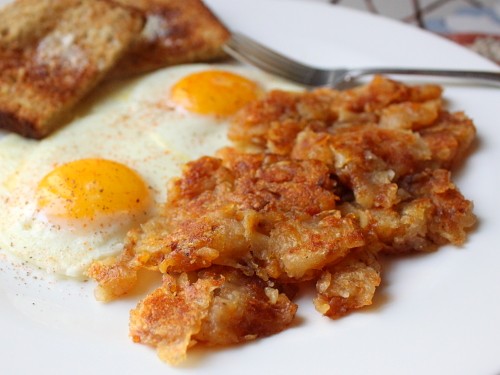 Classic diner hash browns
