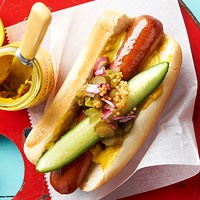 Classic dogs with tangy-sweet relish