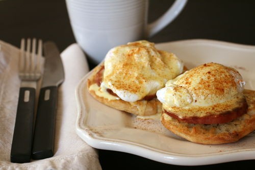 Classic eggs Benedict