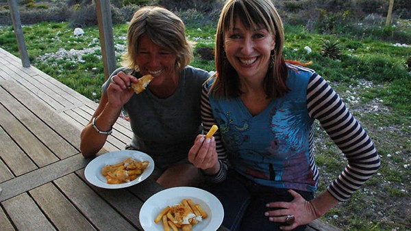 Classic English fish and chips