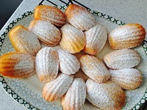 Classic French madeleines