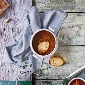 Classic French onion soup