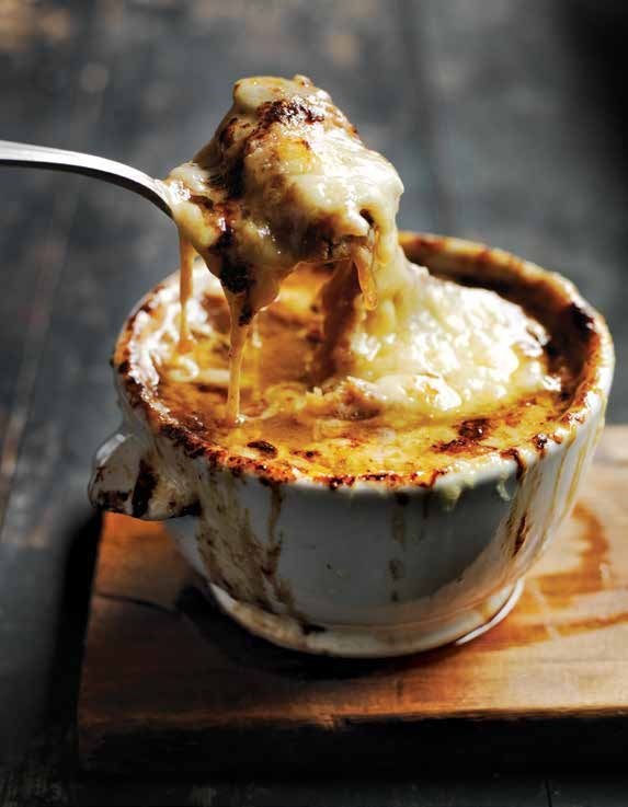 Classic French onion soup