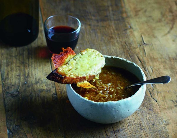 Classic French onion soup