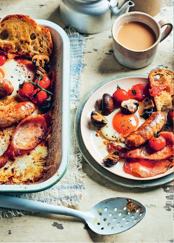Classic full English breakfast