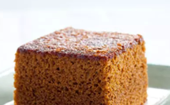 Classic gingerbread cake