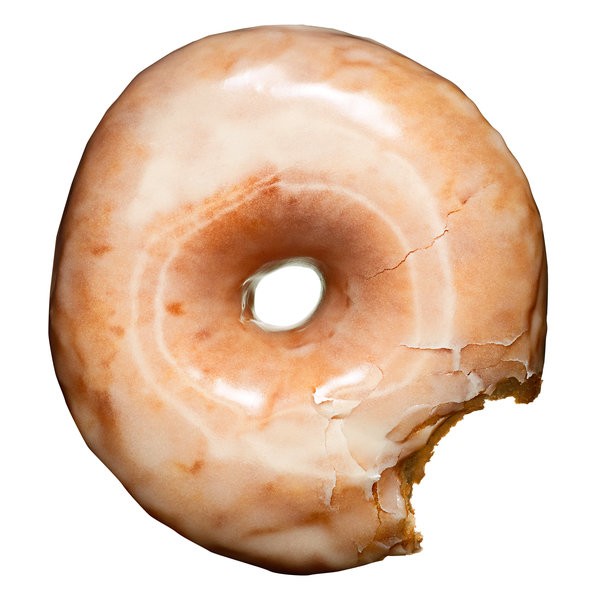 Classic glazed doughnuts
