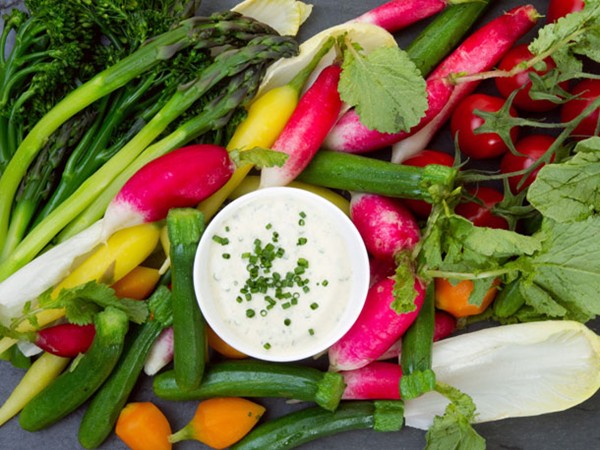 Classic green goddess dressing