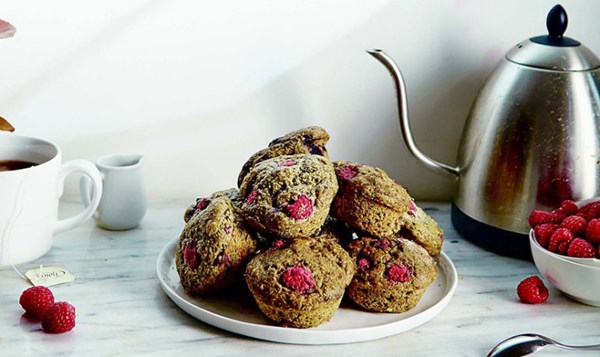 Classic hemp protein berry muffins