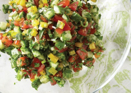 Classic Israeli salad
