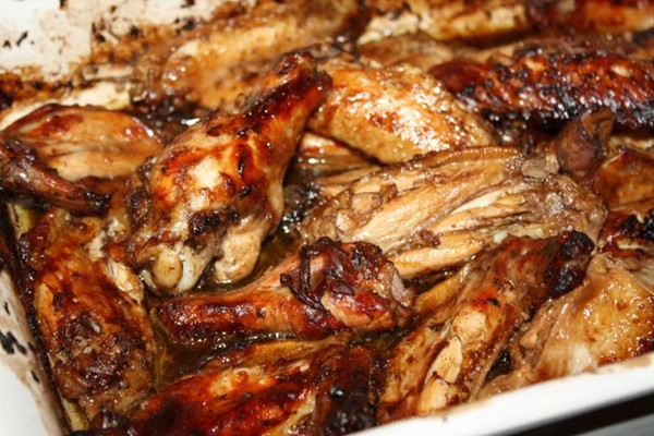 Classic jerk chicken wings in the oven