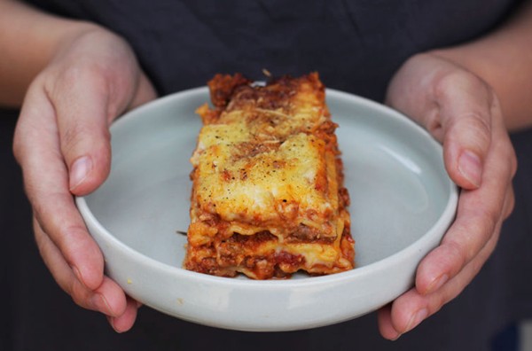 Classic lasagne alla Bolognese