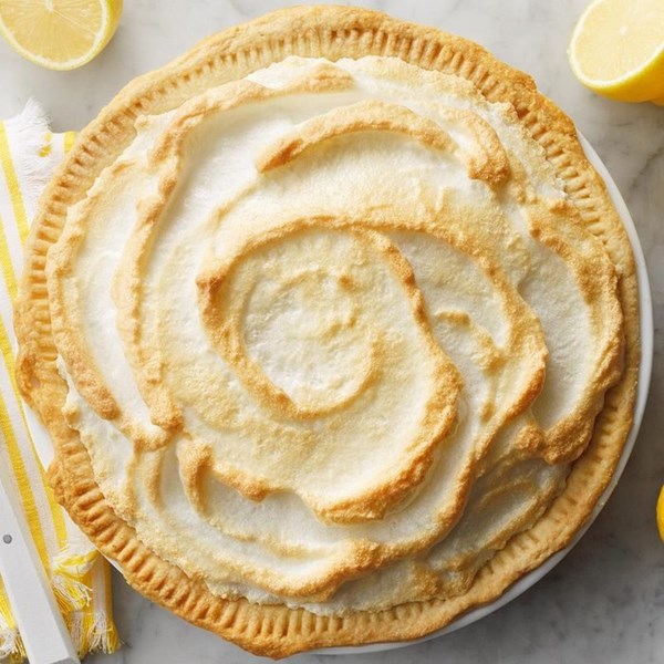 Classic lemon meringue pie