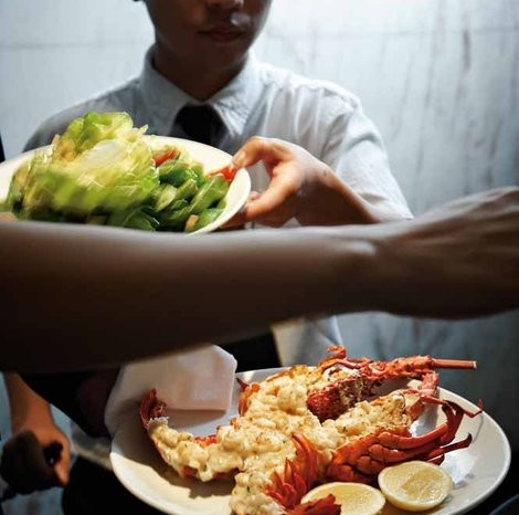 Classic lobster Thermidor