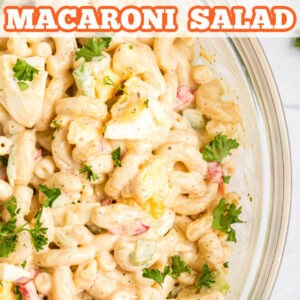 Classic macaroni salad