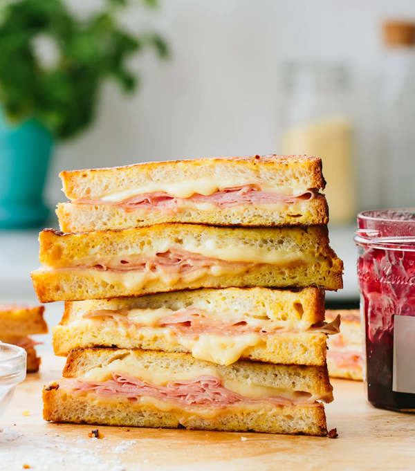 Classic Monte Cristo sandwich