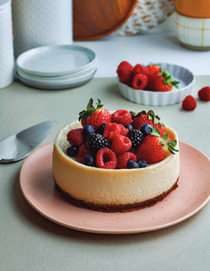 Classic NY cheesecake