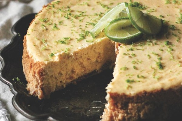 Classic NY-style margarita cheesecake