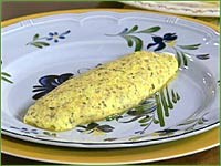 Classic omelet fines herbes