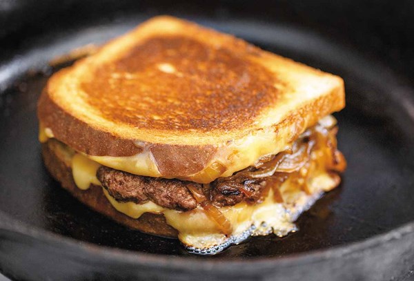 Classic patty melt