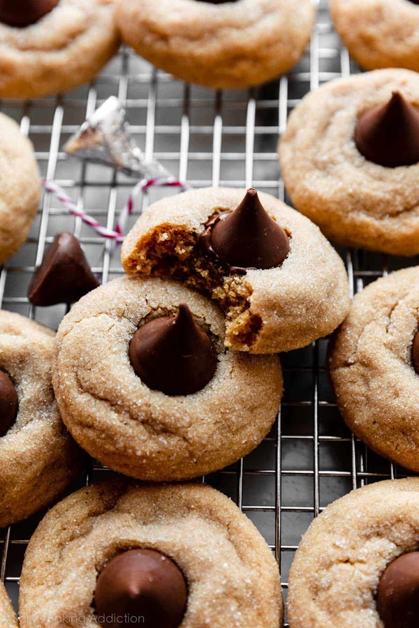 Classic peanut butter blossoms