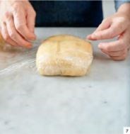 Classic pie dough [shortcrust pastry] (Pasta frolla classica a mano)