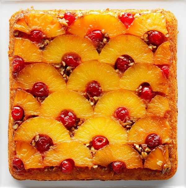Classic pineapple upside-down cake