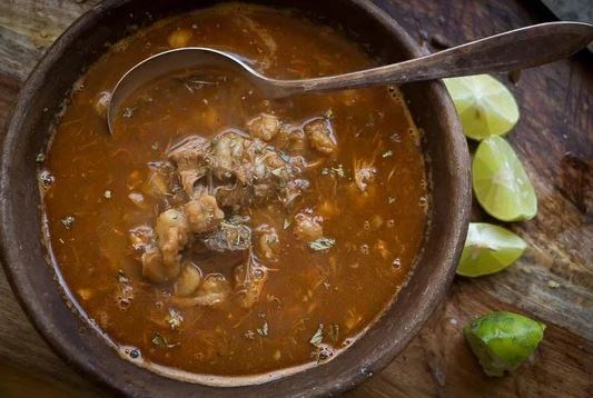 Classic pork pozole