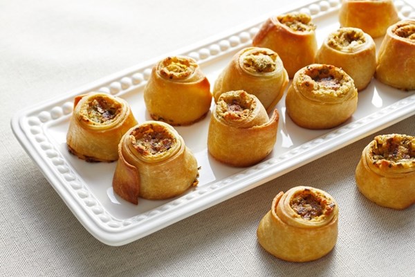 Classic potato knishes