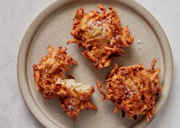 Classic potato latkes