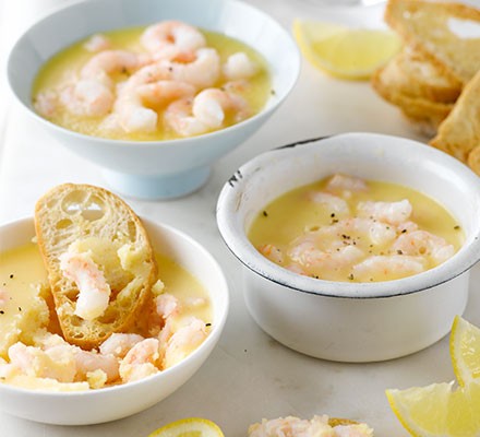 Classic potted shrimps