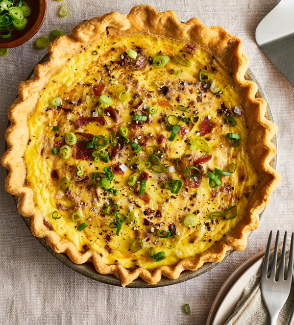 Classic quiche Lorraine