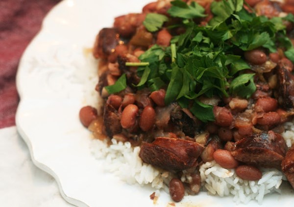 Classic red beans and rice