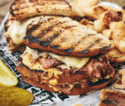Classic reuben sandwich