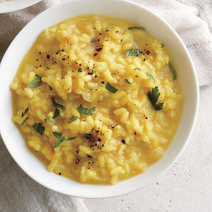 Classic risotto Milanese