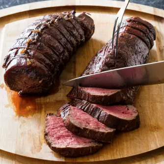Classic roast beef tenderloin