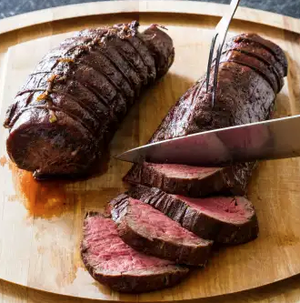 Classic roast beef tenderloin
