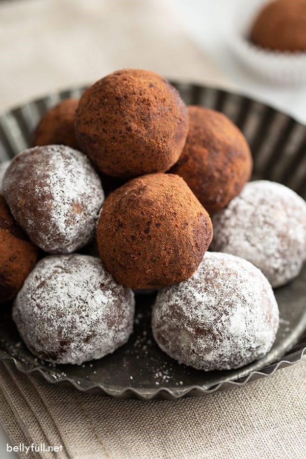 Classic rum balls