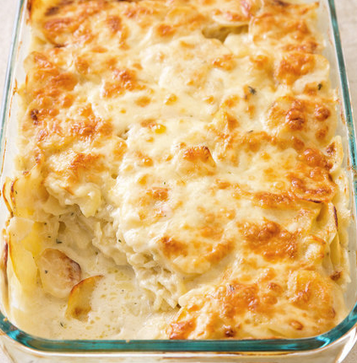 Classic scalloped potatoes