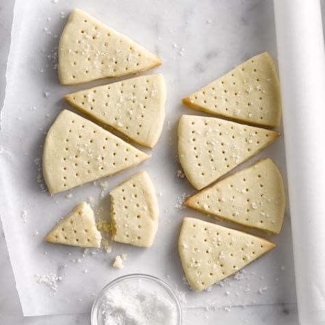 Classic shortbread with fleur de sel