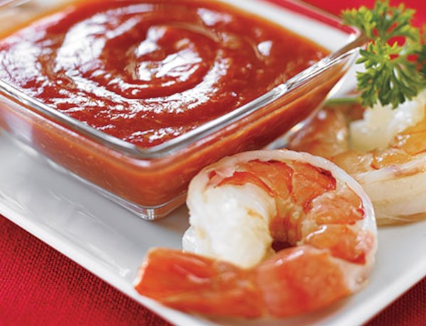 Classic shrimp cocktail