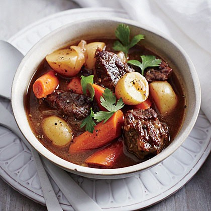 Classic slow cooker beef stew