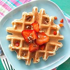 Classic sourdough waffles or pancakes
