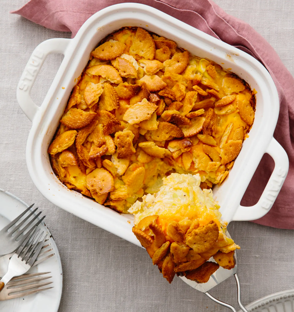 Classic Southern-style squash casserole