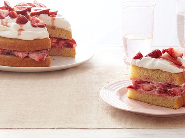 Classic strawberry shortcake