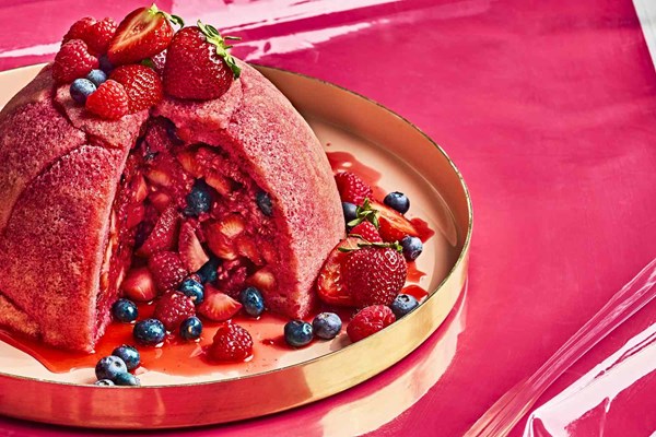 Classic summer pudding