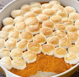 Classic sweet potato casserole