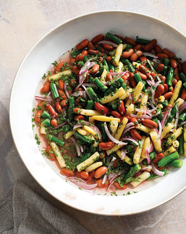 Classic three-bean salad